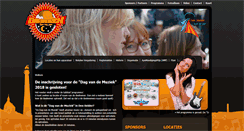 Desktop Screenshot of dagvandemuziek.nl
